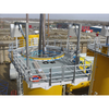 Plataforma externa de aluminio de acero para turbina eólica en alta mar