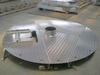 Plataforma de trabajo de mantenimiento de acero de aluminio para turbina eólica