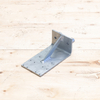 Soporte de acero de carbono galvanizado de 90 grados por soldadura