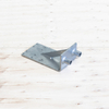 Soporte de acero de carbono galvanizado de 90 grados por soldadura