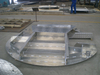 Plataforma de trabajo de mantenimiento de acero de aluminio para turbina eólica