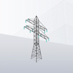 Estructura de acero polimórfico para torre de alto voltaje