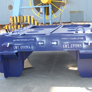 Estructura de acero soldado de marco de soldadura mecanizado CNC pesado